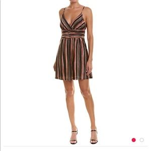 BCBG stripped cocktail dress